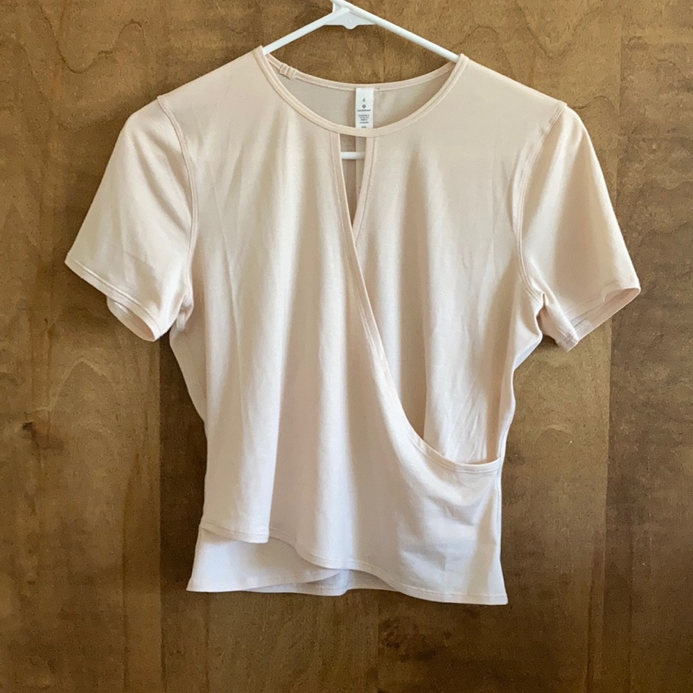 Lululemon Round Trip Short Sleeve Heathered Nudie - Picture 3 of 7